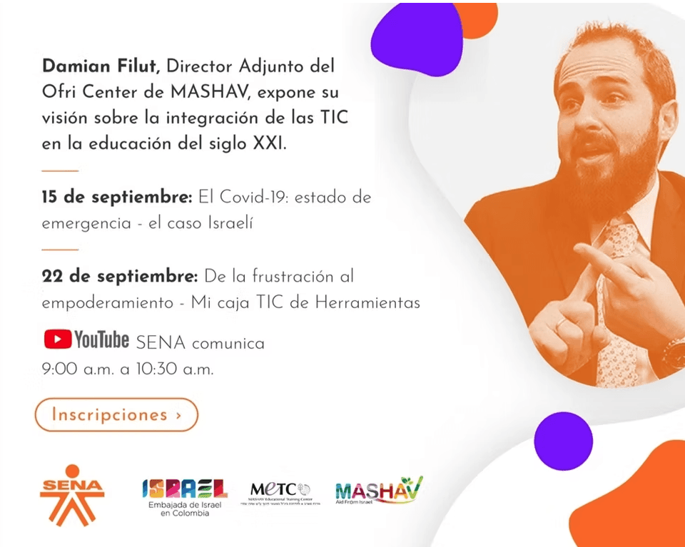 Series of virtual conferences on “ICTs in times of Corona” for instructors of Colombia's National Learning Service (SENA).