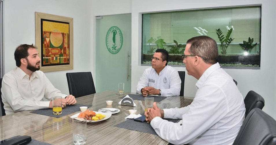 Keynote at the University of Córdoba, Montería, on the university in the 21st century.